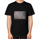 Unisex T-Shirt (on man) Black Tragic Vegan